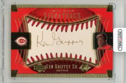 2003 UPPER DECK Sweet Spot Ken Griffey Sr. Signatures Black Ink #KGSAU Cincinnati Reds