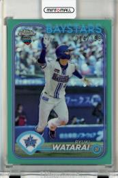 2024 Topps NPB Chrome 度会隆輝 Aqua Refractors【014/199】 横浜DeNAベイスターズ