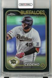 2024 Topps NPB Chrome セデーニョ Black Refractors【06/10】 オリックスバファローズ