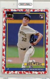 2026 TOPPS Series 1 Japan Edition Jacob Misiorowski Koi Fish #T9174 Milwaukee Brewers