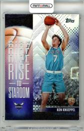 2025-26 Topps  Flagship Basketball Kon Knueppel #RTS-4 Rise to Stardom Hornets