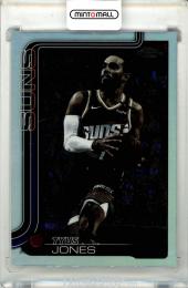 2025-26 Topps Chrome Basketball Tyus Jones #146 Base Refractors Negative Parallel Suns