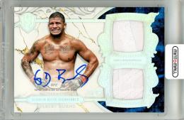 2025 Topps UFC Royalty Gilbert Burns #RRS-GB Regalia Relic Signatures【25/49】