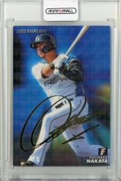 2020 カルビー STARCARD  中田翔 金箔サインカード S-10