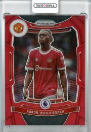 2021-22 Panini Prizm Premier League Soccer Aaron Wan-Bissaka Base/Red Prizms/#275【092/199】 Manchester United