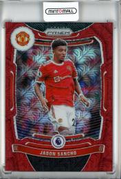 2021-22 Panini Prizm Premier League Soccer Jadon Sancho Base/Red Mojo Prizms/#277【020/159】 Manchester United