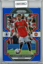 2022-23 Panini Prizm Premier League Soccer Lisandro Martinez Base/Blue Prizms/#86【171/175】 Manchester United