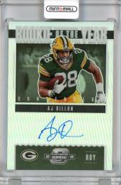 2020 PANINI Contenders Optic Rookie of the Year Contenders Autographs A.J. Dillon Green Bay Packers 【51/99】