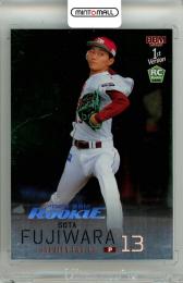 2026 BBM ベースボールカード 1STバージョン 藤原聡大 #105 ルーキーパラレル ホロブルー箔版【185/200】 楽天