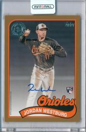 [若干エッジ荒れ有]2024 Topps Series2	Jordan Westburg	Autographs 直筆サインカード	8/50
