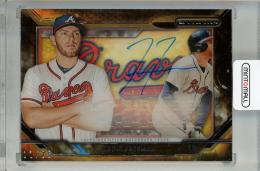 [表面スレ有]2015 Topps Strata	Freddie Freeman	Autographs 直筆サインカード	11/25