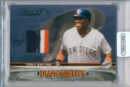 2004 Donruss Studio	Tony Gwynn	DIAMOND CUTS Patch Jersey Card パッチ ジャージカード	5/5