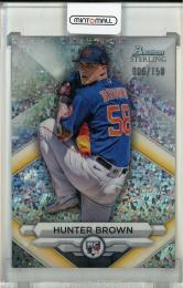2023 Bowman Sterling Hunter Brown Mini-Diamond Refractors【006/150】 Houston Astros