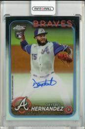 2024 Topps Chrome Update Daysbel Hernandez Rookie Autographs Refractors【448/499】 Atlanta Braves