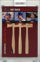 2003 Flair Greats Reggie Jackson / Don Mattingly / Dave Winfield Bat Rack Classics Trios #4【175/300】《初期不良あり》