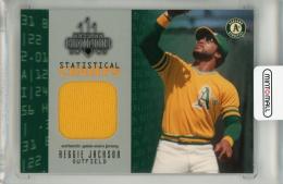 2003 Donruss Champions Reggie Jackson Statistical Champs Materials #17【169/200】
