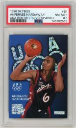 1996 SkyBox USA Anfernee Hardaway Silver Sparkle #S1【PSA8.5】 Orlando Magic