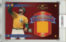 2002 Donruss Classics Reggie Jackson Classic Singles #27【001/100】《白かけあり》