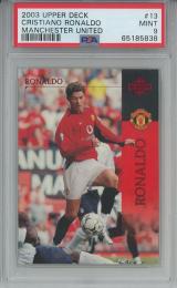 2003 Upper Deck Cristiano Ronaldo #13【PSA9】 Manchester United