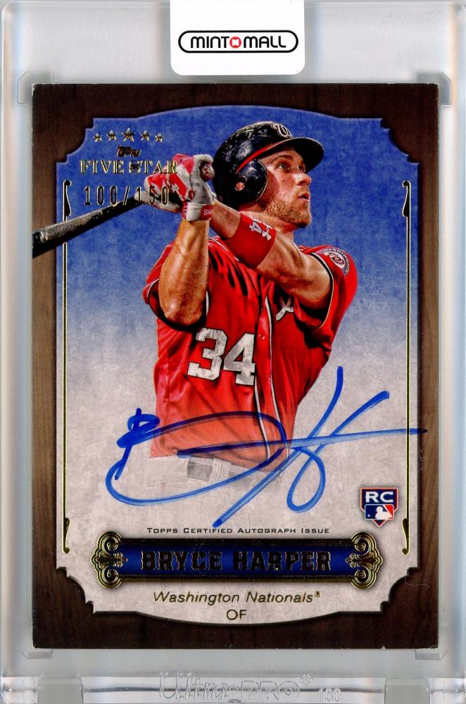 ミントモール / MINT 福岡店 / [エッジ荒れ有] 2012 Topps Five Star Bryce Harper Autographs  直筆サインカード 100/150