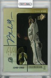 2000 UPPER DECK SPx  Preston Wilson Autograph 1248/1500