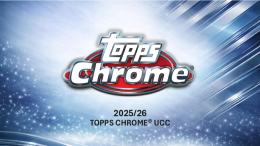 ◆予約◆SOCCER 2025-26 TOPPS CHROME UCC JUMBO