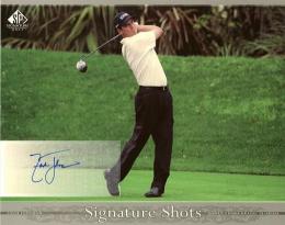 Upper Deck SP Signature Golf  Zach Johnson Signature Shots