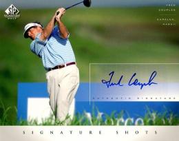 Upper Deck SP Signature Golf  Fred Couples Signature Shots