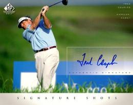 Upper Deck SP Signature Golf  Fred Couples Signature Shots