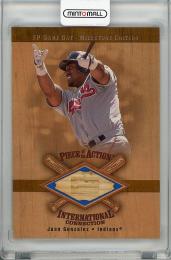 2001 UPPER DECK SP Game Bat  Juan Gonzalez Game Used Bat