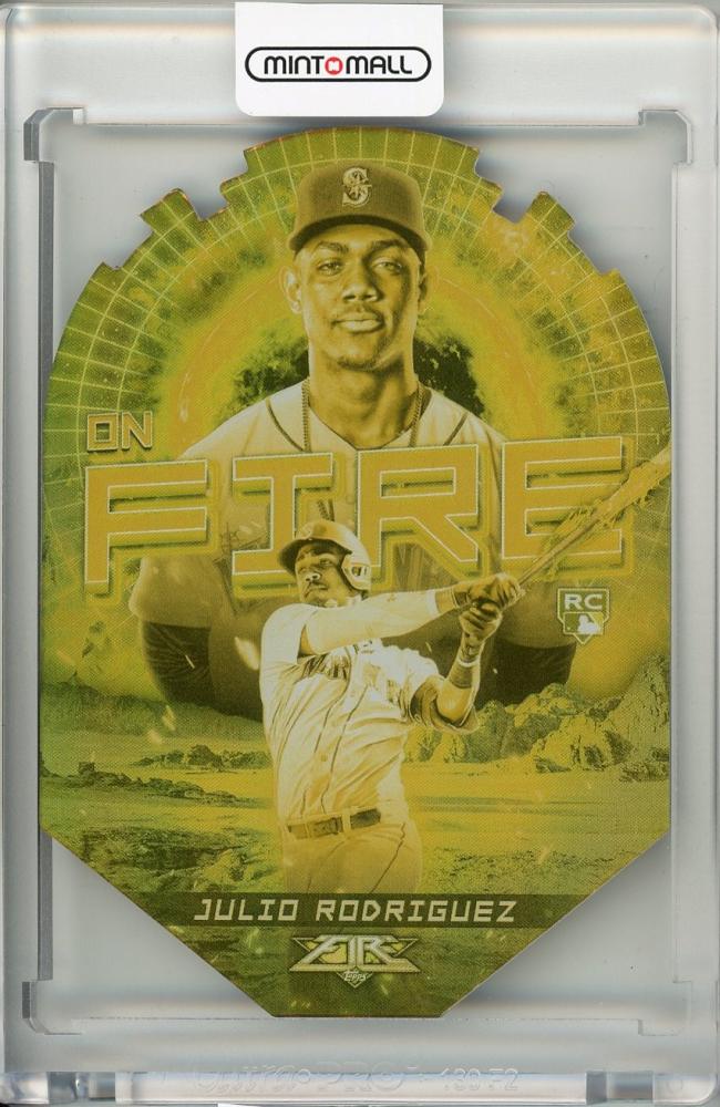 NEW 2022 Topps Fire online Julio Rodriguez RC set