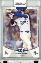 2024 Topps 50/50 Shohei Ohtani Shohei Ohtani #5 HR #4 Dodgers