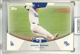 2024 Topps 50/50 Shohei Ohtani Shohei Ohtani #7 SB #3 Dodgers