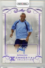 2022 Leaf Vivid Vivid Imagery Orange Ronaldo Nazario Autograph #VIRN1 【1/3】 Brazil
