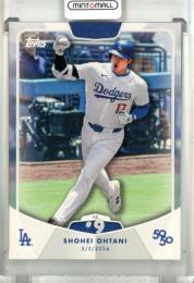 2024 Topps 50/50 Shohei Ohtani Shohei Ohtani #16 HR #9 Dodgers