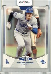 2024 Topps 50/50 Shohei Ohtani Shohei Ohtani #21 SB #10 Dodgers