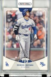 2024 Topps 50/50 Shohei Ohtani Shohei Ohtani #22 HR #12 Dodgers