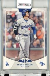 2024 Topps 50/50 Shohei Ohtani Shohei Ohtani #22 HR #12 Dodgers