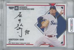 2025 BBM 東京ヤクルトスワローズ / 石井弘寿 OBコーチ直筆サインカード 【27/55】