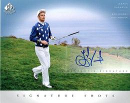 Upper Deck SP Signature Golf  Jesper Parnevik Signature Shots