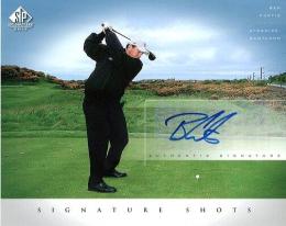 Upper Deck SP Signature Golf  Ben Curtis Signature Shots