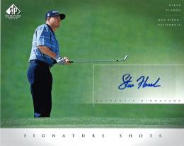 Upper Deck SP Signature Golf  Steve Flesch Signature Shots