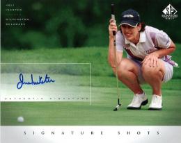 Upper Deck SP Signature Golf  Juli Inkster Signature Shots