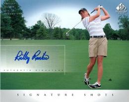 Upper Deck SP Signature Golf  Reilley Rankin Signature Shots