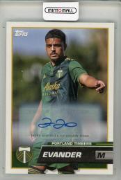 2023 TOPPS  EVANDER AUTO Portland Timbers