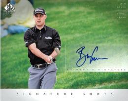 Upper Deck SP Signature Golf  Ben Crane Signature Shots