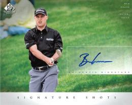 Upper Deck SP Signature Golf  Ben Crane Signature Shots