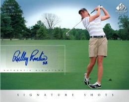 Upper Deck SP Signature Golf  Reilley Rankin Signature Shots