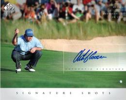 Upper Deck SP Signature Golf  Retief Goosen Signature Shots