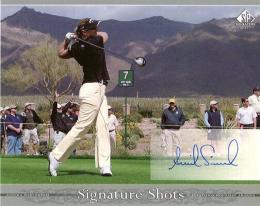 Upper Deck SP Signature Golf  Annika Sorenstam Signature Shots